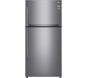 LG 592 L Frost Free Double Door 1 Star Refrigerator Platinum Silver 3, GR-H812HLHM image
