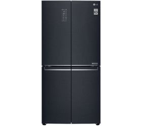 LG 594 L Frost Free Side by Side Inverter Technology Star Refrigerator with Four Door Matte Black, GC-B22FTQPL image