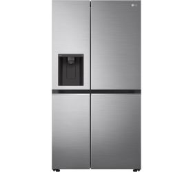 LG 674 L Frost Free Side by Side Inverter Technology Star Refrigerator Platinum Silver III, GC-L257SL4L image
