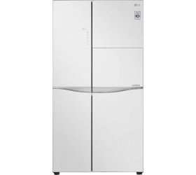 LG 675 L Frost Free Side by Side Refrigerator Linen White, GC-C247UGLW image