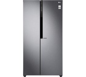 LG 679 L Frost Free Side by Side Refrigerator Dark Graphite Steel, GC-B247KQDV image