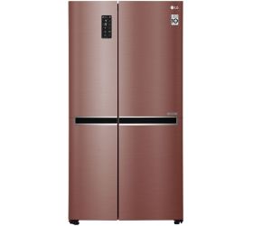 LG 687 L Direct Cool Side by Side 2020 Refrigerator Amber Steel, GC-B247SVZV image