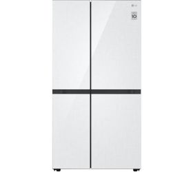 LG 694 L Direct Cool Side by Side Inverter Technology Star Refrigerator Linen White, GC-B257UGLW image