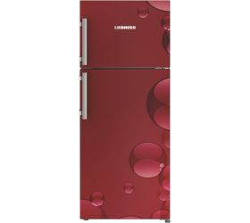 Liebherr 265 L Frost Free Double Door Top Mount 3 Star Refrigerator Red, TCr 2620-21 image