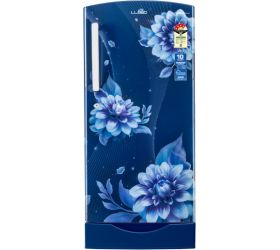 Lloyd 200 L Direct Cool Single Door 4 Star Refrigerator with Base Drawer Begonia Blue, GLDF214SS2PB image
