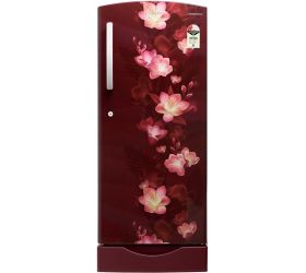 Lloyd 225 L Direct Cool Single Door 2 Star Refrigerator with Base Drawer Gardenia Wine, GLDC242SGWS2PB image