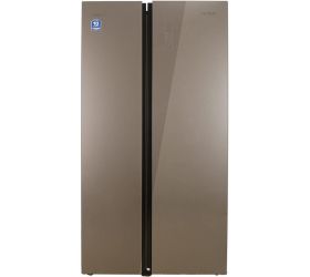 Lloyd 587 L Frost Free Side by Side Inverter Technology Star Refrigerator Graphite Glass, GLSF590DGGT1GB image