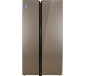 Lloyd 587 L Frost Free Side by Side Refrigerator Graphite Glass, GLSF590DGGT1LB image
