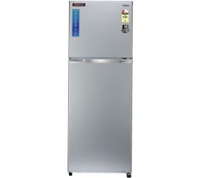 MarQ by Flipkart 338 L Frost Free Double Door 2 Star 2020 Engineered with Panasonic Technology Refrigerator Dark Steel, 340JF2MQDS image