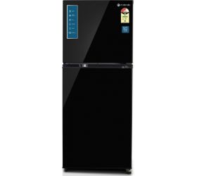 Motorola 271 L Frost Free Double Door 3 Star 2020 Refrigerator Black UniGlass, 272JF3MTBG image