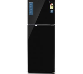 Motorola 308 L Frost Free Double Door 3 Star 2020 Refrigerator Black UniGlass, 310JF3MTBG image