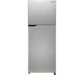 Panasonic 260 L Frost Free Double Door 2 Star Refrigerator Shiny Silver, NR-TH271BUSN image