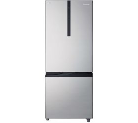 Panasonic 296 L Frost Free Double Door 2 Star 2019 Refrigerator Shining Silver, NR-BR307RSX1 image