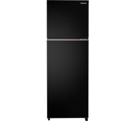 Panasonic 338 L Frost Free Double Door 3 Star Convertible Refrigerator Black, NR-TG355CPKN image