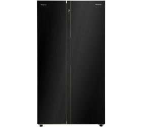 Panasonic 592 L Frost Free Side by Side Refrigerator with Wifi Connectivity Black Steel, NR-BS62MKX1 image