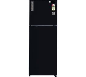 realme TechLife 280 L Frost Free Double Door 2 Star Refrigerator Black Uniglass, 281JF2RMBG image
