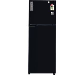 realme TechLife 281 L Frost Free Double Door 3 Star Refrigerator Black Uniglass, 281JF3RMBG image