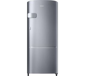 SAMSUNG 184 L Direct Cool Single Door 3 Star Refrigerator Elegant Inox, RR20C2Y23S8/NL image