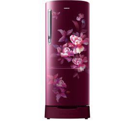 SAMSUNG 184 L Direct Cool Single Door 4 Star Refrigerator Himalaya poppy Red, RR20C2824HN/NL image