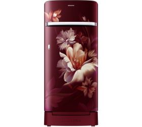 SAMSUNG 189 L Direct Cool Single Door 5 Star Refrigerator Midnight Blossom Red, RR21C2H25RZ image