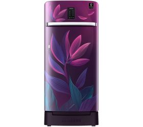 SAMSUNG 189 L Direct Cool Single Door 5 Star Refrigerator with Base Drawer Paradise Bloom Purple, RR21C2F259R/HL image