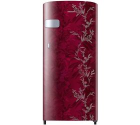 SAMSUNG 192 L Direct Cool Single Door 1 Star Refrigerator Mystic Overlay Red, RR19A2YCA6R/NL image