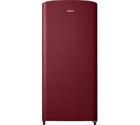 SAMSUNG 192 L Direct Cool Single Door 1 Star Refrigerator Scarlet Red/Wine Red, RR19M10C1RH-HL / RR19R20C1RH-NL image