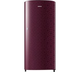 Samsung 192 L Direct Cool Single Door 2 Star 2019 Refrigerator Ombre Red, RR19R11C2MR/HL image