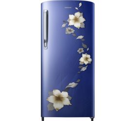Samsung 192 L Direct Cool Single Door 2 Star 2020 Refrigerator Star Flower Blue, RR19T271BU2/NL image
