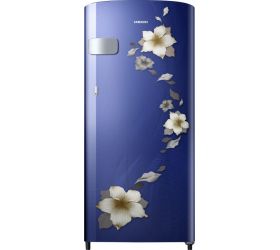 Samsung 192 L Direct Cool Single Door 2 Star 2020 Refrigerator Star Flower Blue, RR19T2Y1BU2/NL image