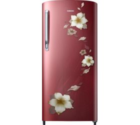 SAMSUNG 192 L Direct Cool Single Door 2 Star Refrigerator Star Flower Red, RR19T271BR2/NL image