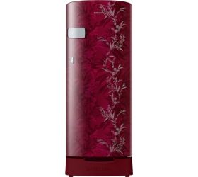 SAMSUNG 192 L Direct Cool Single Door 2 Star Refrigerator with Base Drawer Mystic Overlay Red, RR19A2Z2B6R/NL image
