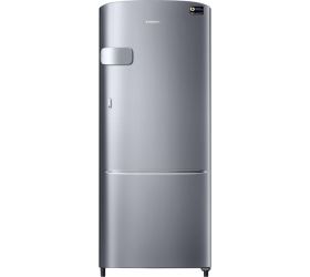 Samsung 192 L Direct Cool Single Door 3 Star 2020 Refrigerator Elegant Inox Light DOI Metal , RR20T2Y2YS8/NL image