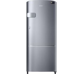 Samsung 192 L Direct Cool Single Door 3 Star 2020 Refrigerator Elegant Inox, RR20R1Y2YS8/HL image