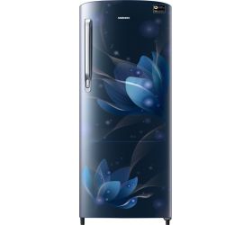 SAMSUNG 192 L Direct Cool Single Door 3 Star Refrigerator Saffron Blue, RR20T272YU8/NL image