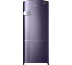 Samsung 192 L Direct Cool Single Door 4 Star 2020 Refrigerator Pebble Blue, RR20T1Y2XUT/HL image
