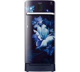 SAMSUNG 192 L Direct Cool Single Door 4 Star Convertible Refrigerator with Base Drawer MIDNIGHT BLOSSOM BLUE, RR21A2K2XUZ image