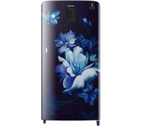SAMSUNG 192 L Direct Cool Single Door 4 Star Refrigerator with Digi Touch Cool, Curd Maestro MIDNIGHT BLOSSOM BLUE, RR21A2M2XUZ/HL image