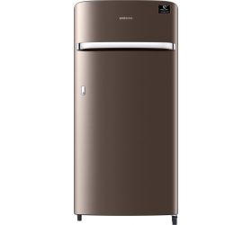 Samsung 198 L Direct Cool Single Door 3 Star 2020 Refrigerator Luxe Brown, RR21T2G2YDX/HL image