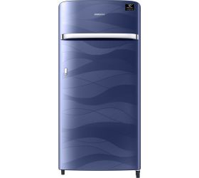 Samsung 198 L Direct Cool Single Door 4 Star 2020 Refrigerator Blue Wave, RR21T2G2XUV/HL image