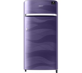 Samsung 198 L Direct Cool Single Door 4 Star 2020 Refrigerator Purple Wave, RR21T2G2XRV/HL image