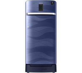 SAMSUNG 198 L Direct Cool Single Door 4 Star Refrigerator with Base Drawer Blue Wave, RR21A2F2XUV/HL image