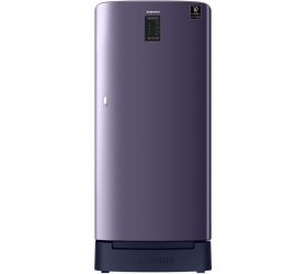 SAMSUNG 198 L Direct Cool Single Door 4 Star Refrigerator with Base Drawer Pebble Blue, RR21A2D2XUT/HL image