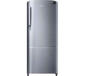 Samsung 212 L Direct Cool Single Door 3 Star 2020 Refrigerator Elegant Inox, RR22T272YS8/NL image