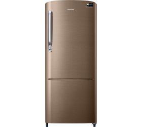 Samsung 212 L Direct Cool Single Door 4 Star 2019 Refrigerator Luxe Bronze, RR22R373YDU/HL image