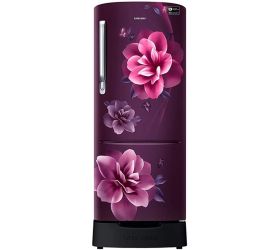 SAMSUNG 215 L Direct Cool Single Door 4 Star Refrigerator with Base Drawer Camellia Purple, RR22T383XCR/HL image