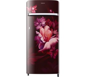 SAMSUNG 215 L Direct Cool Single Door 5 Star Refrigerator Midnight Blossom Red, RR23C2G35RZ/HL image
