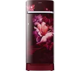 SAMSUNG 215 L Direct Cool Single Door 5 Star Refrigerator Midnight Blossom Red, RR23C2H35RZ/HL image