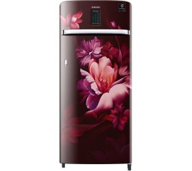 SAMSUNG 220 L Direct Cool Single Door 4 Star Refrigerator Midnight Blossom Red, RR23A2J3XRZ/HL image