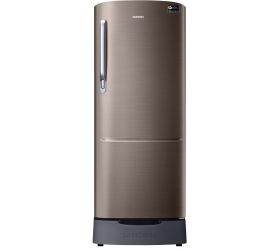 SAMSUNG 223 L Direct Cool Single Door 3 Star Refrigerator Luxe Brown, RR24C2823DX/NL image